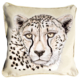ClassicB010200111 Cheetah Cushion Cover Size 45cm Square Stone Backing & Piping