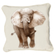 ClassicB030200111 Elephant Cushion Cover Size 45cm Square Stone Backing & Piping