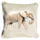 ClassicB030400111 Elephant Cushion Cover Size 45cm Square Stone Backing & Piping