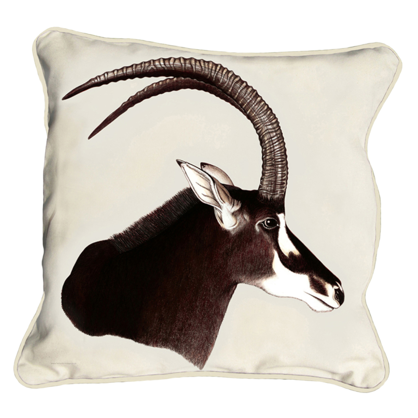 ClassicB110100111 Sable Cushion Cover Size 45cm Square Stone Backing & Piping