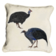 ClassicB120200111 Guinea Fowl Cushion Cover Size 45cm Square Stone Backing & Piping