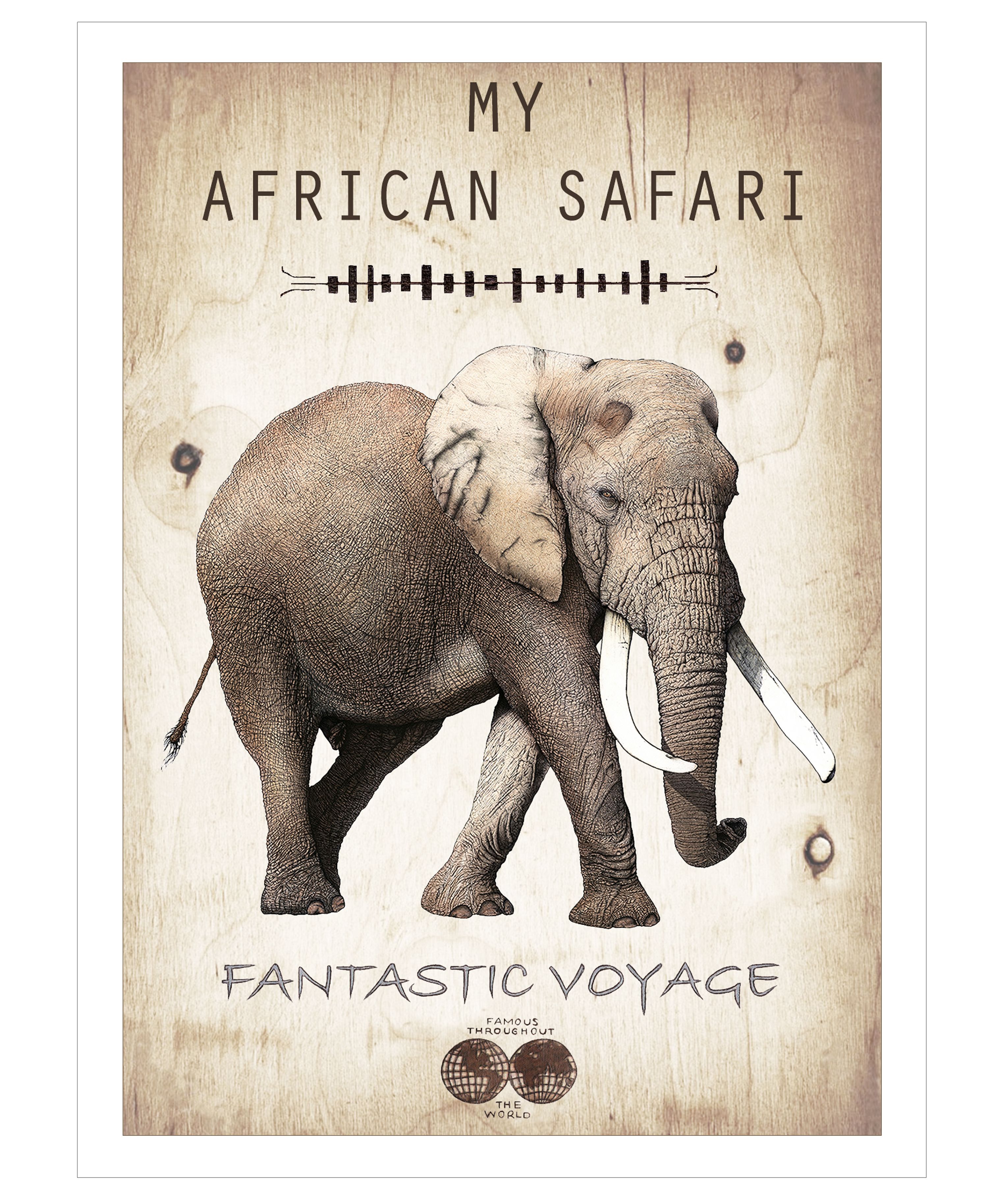 Fantastic Voyage Classic Range MY AFRICAN SAFARI Safari Notebook