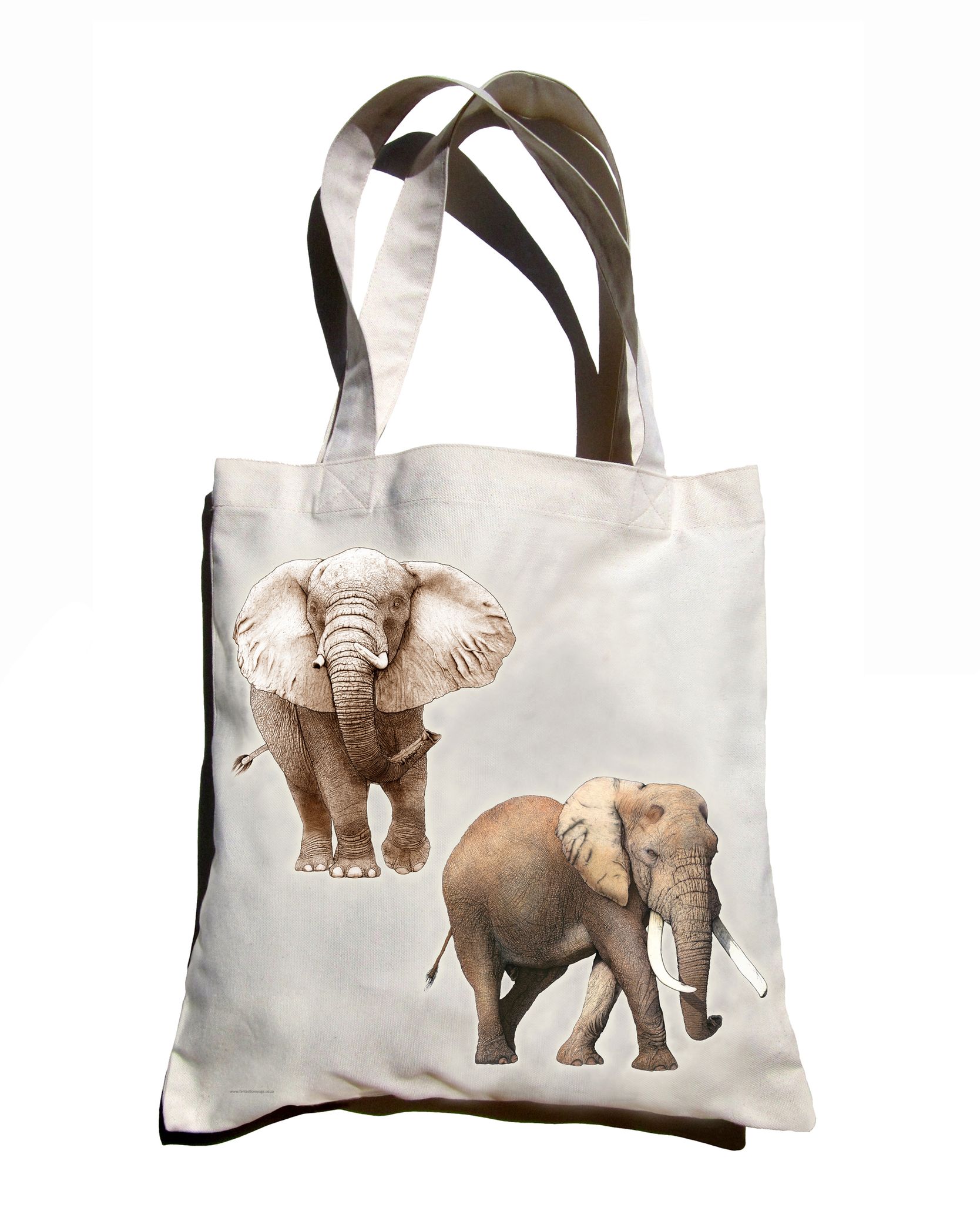 Classic Range Canvas Bag ClassicC8201001 Elephants