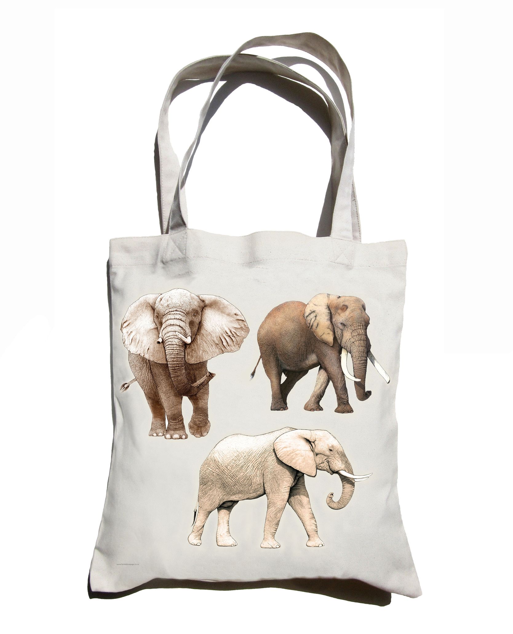 Classic Range Canvas Bag ClassicC8202001 Elephants