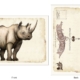 ClassicE040101 Rhino Luxury Post Card
