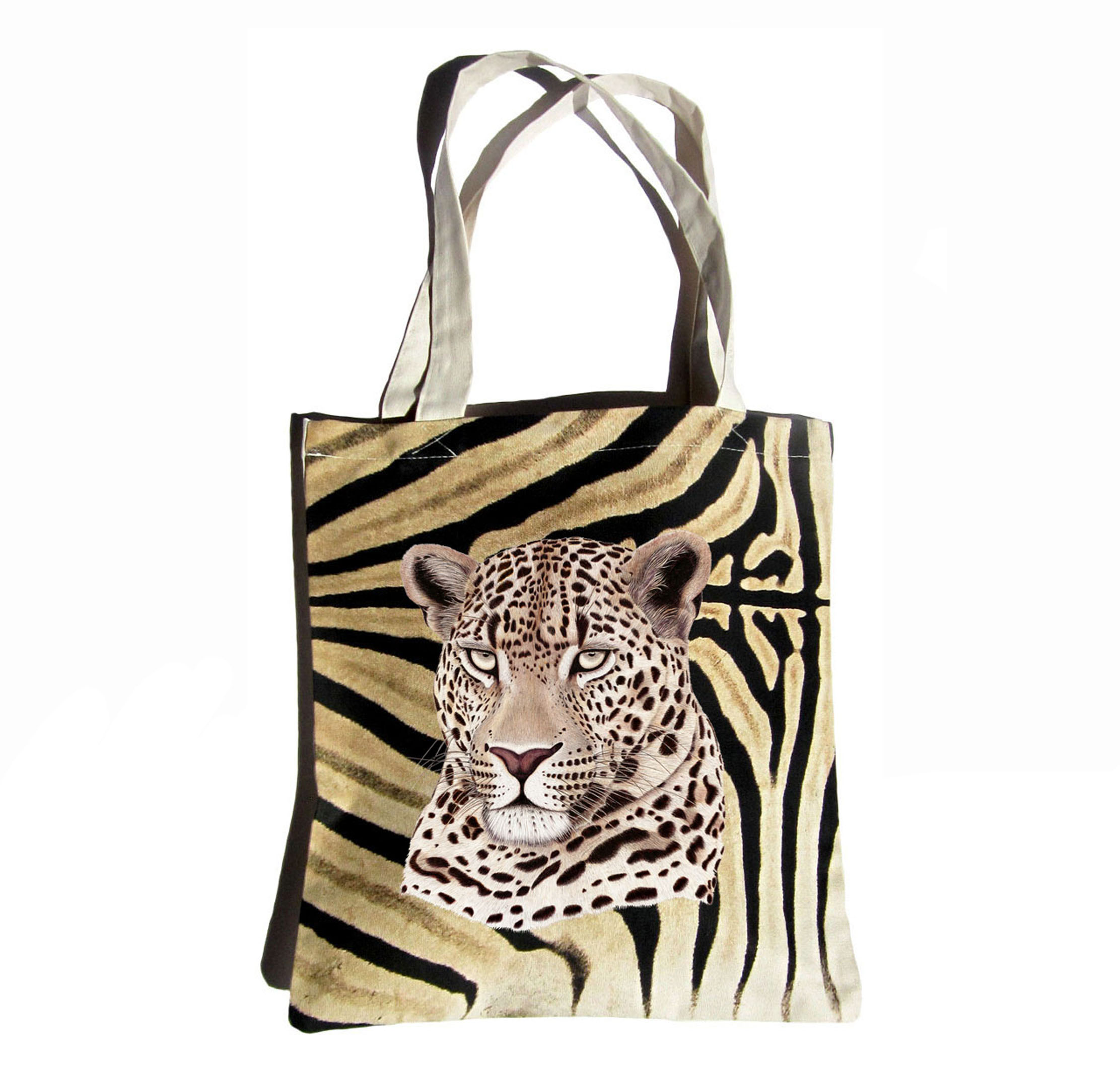 Designer Collection Natural Africa Range Canvas Bag DesignerC0501071 Leopard