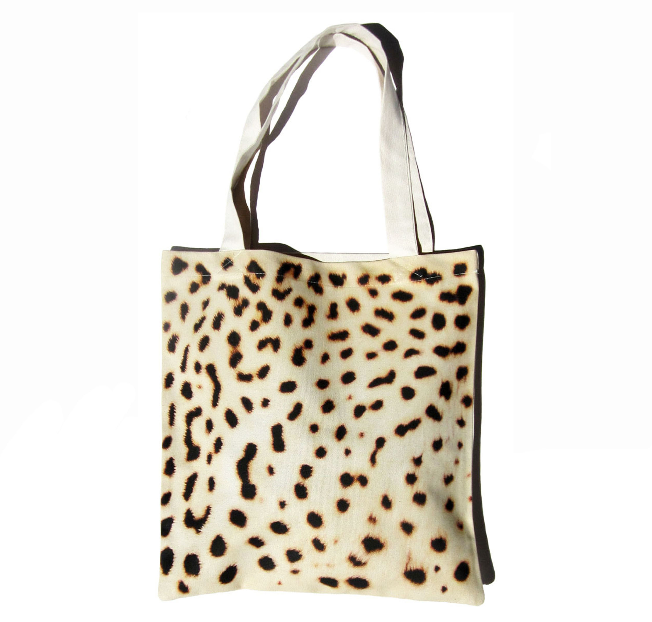 Designer Collection Natural Africa Range Canvas Bag DesignerSC081 Leopard Skin