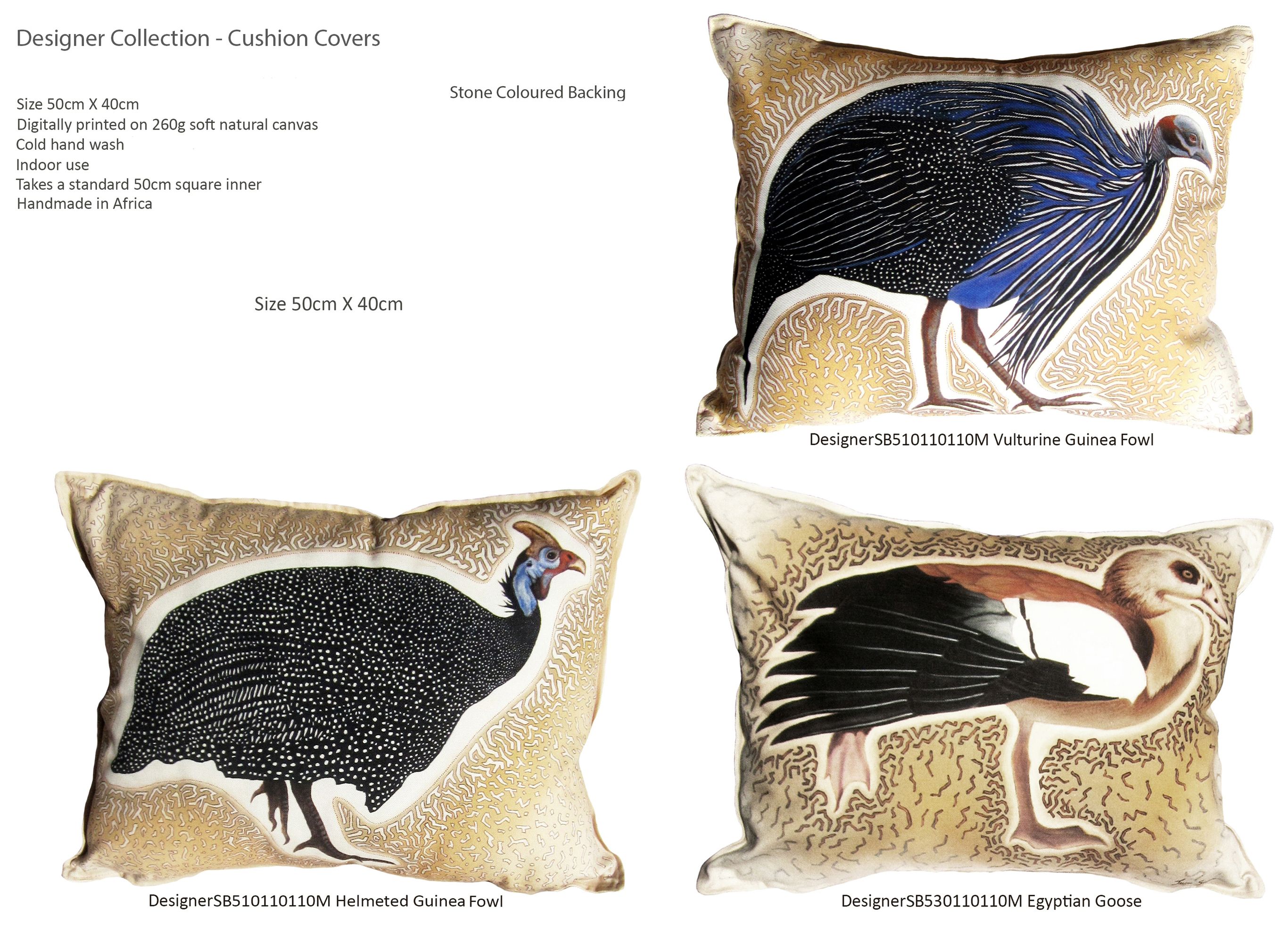 Designer Collection Natural Africa Range Cushion Covers