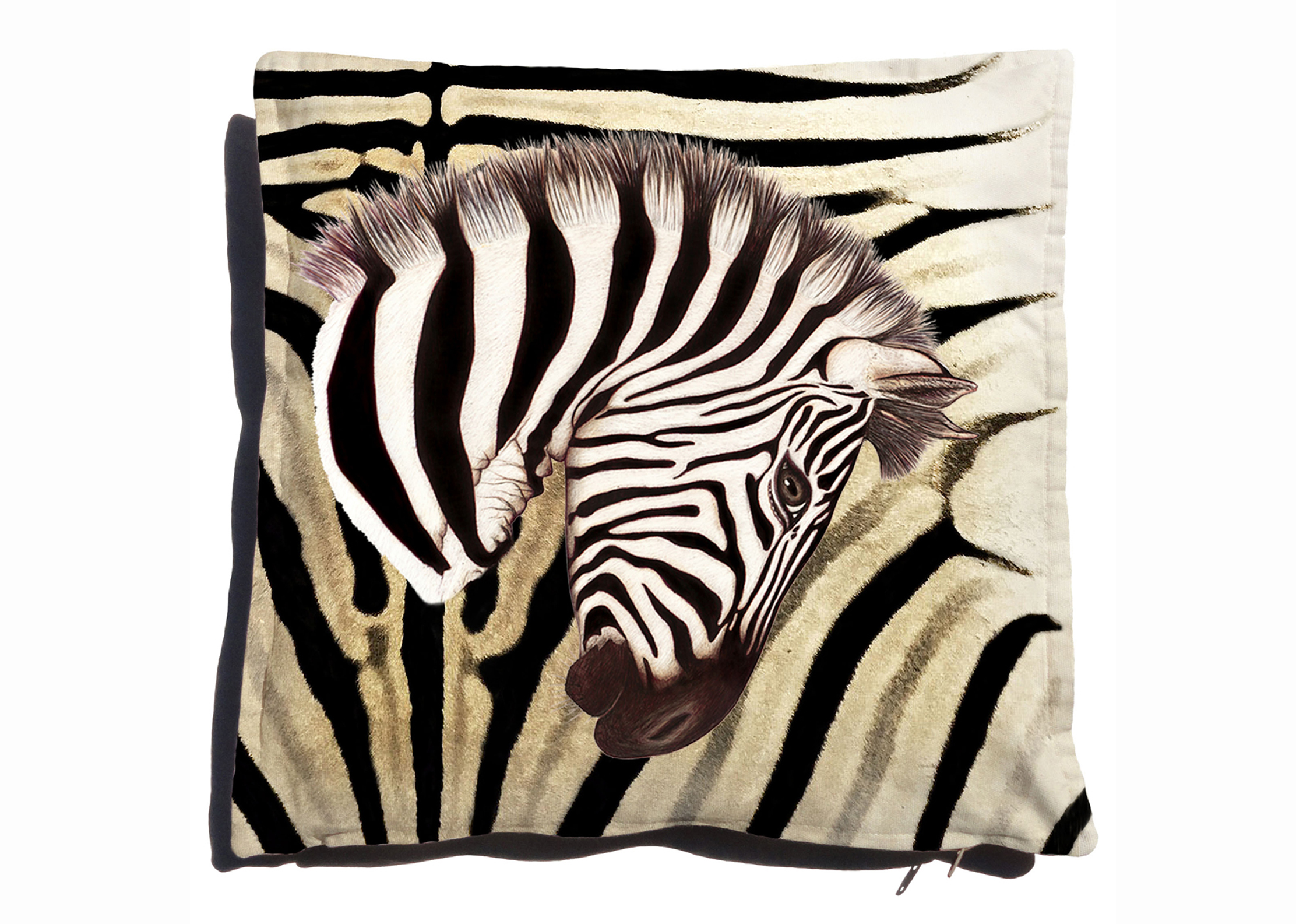 Designer Collection Natural Africa Range Cushion Cover DesignerB060107110 Zebra