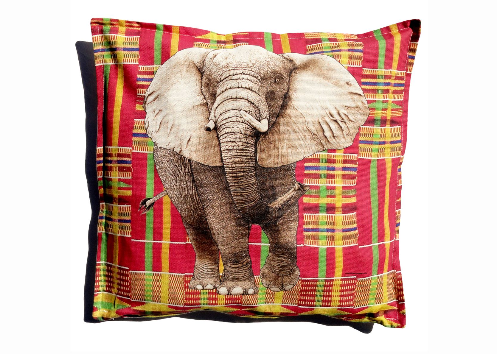 Designer Collection Tribal Colours Cushion Cover - B030303110 Elephant