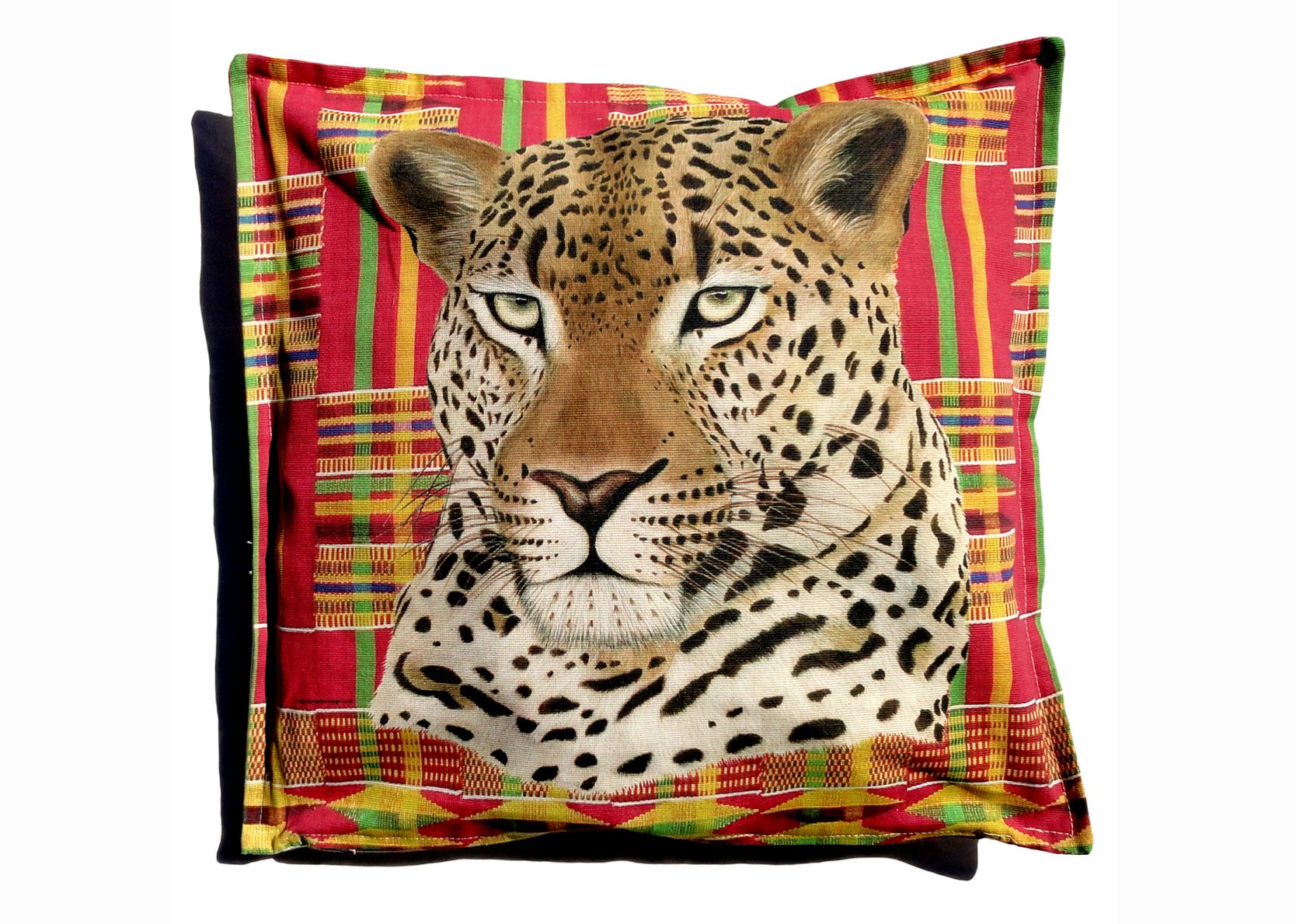 Designer Collection Tribal Colours Cushion Cover B050202110 Leopard