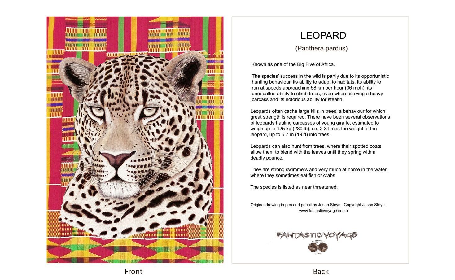 DesignerD050102 Leopard Gift Card