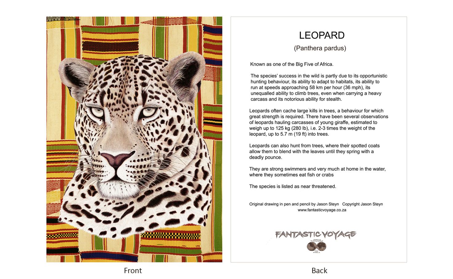 DesignerD050103 Leopard Gift Card
