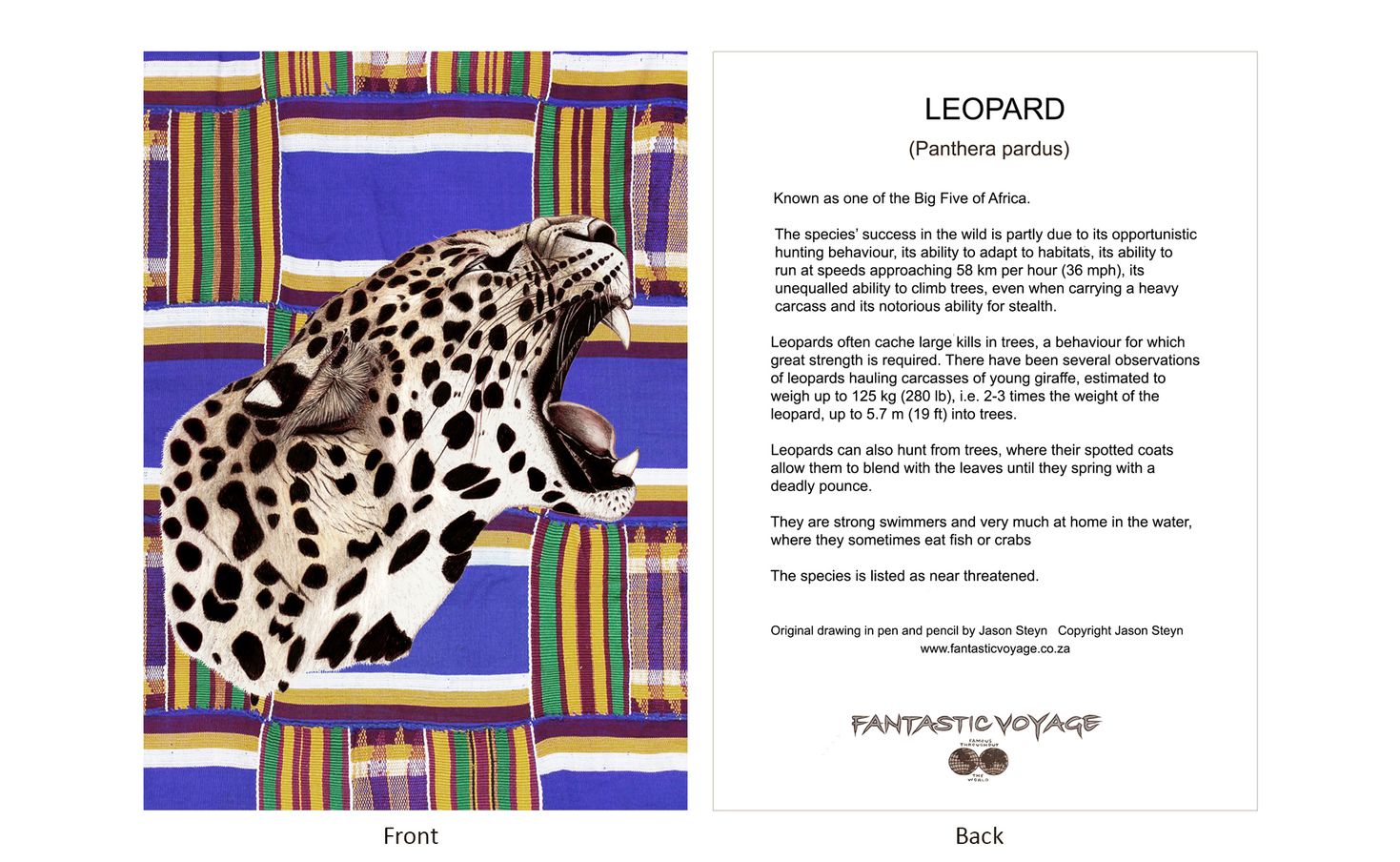 DesignerD050204 Leopard Gift Card