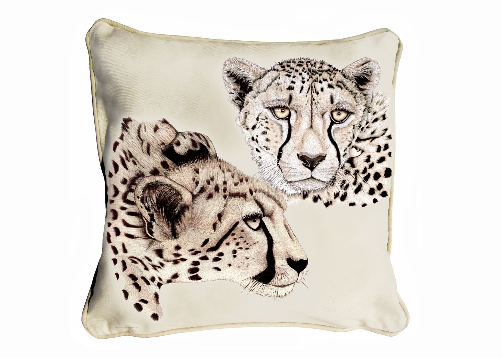 Classic Range Cushion Cover Stone Backing & Piping - ClassicB010300111 Cheetah