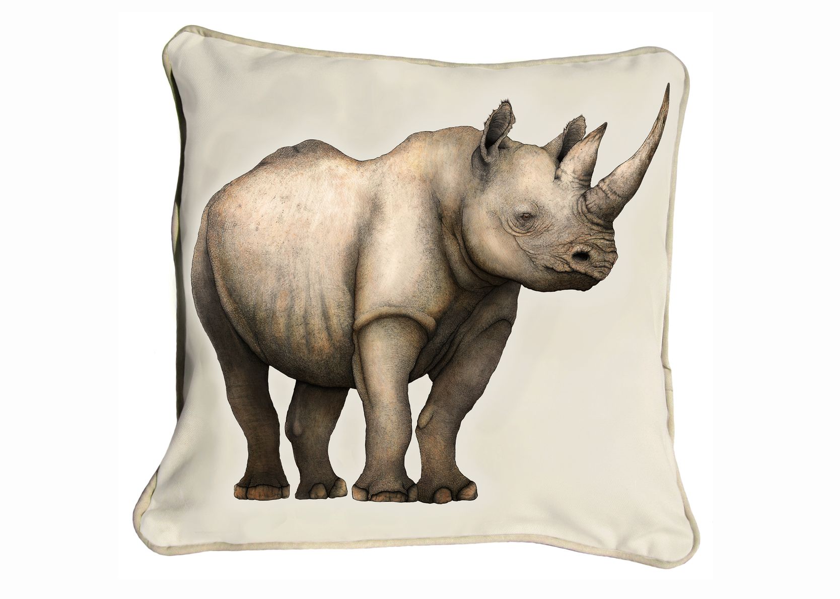 Classic Range Cushion Cover Stone Backing & Piping ClassicB040100111 Rhino