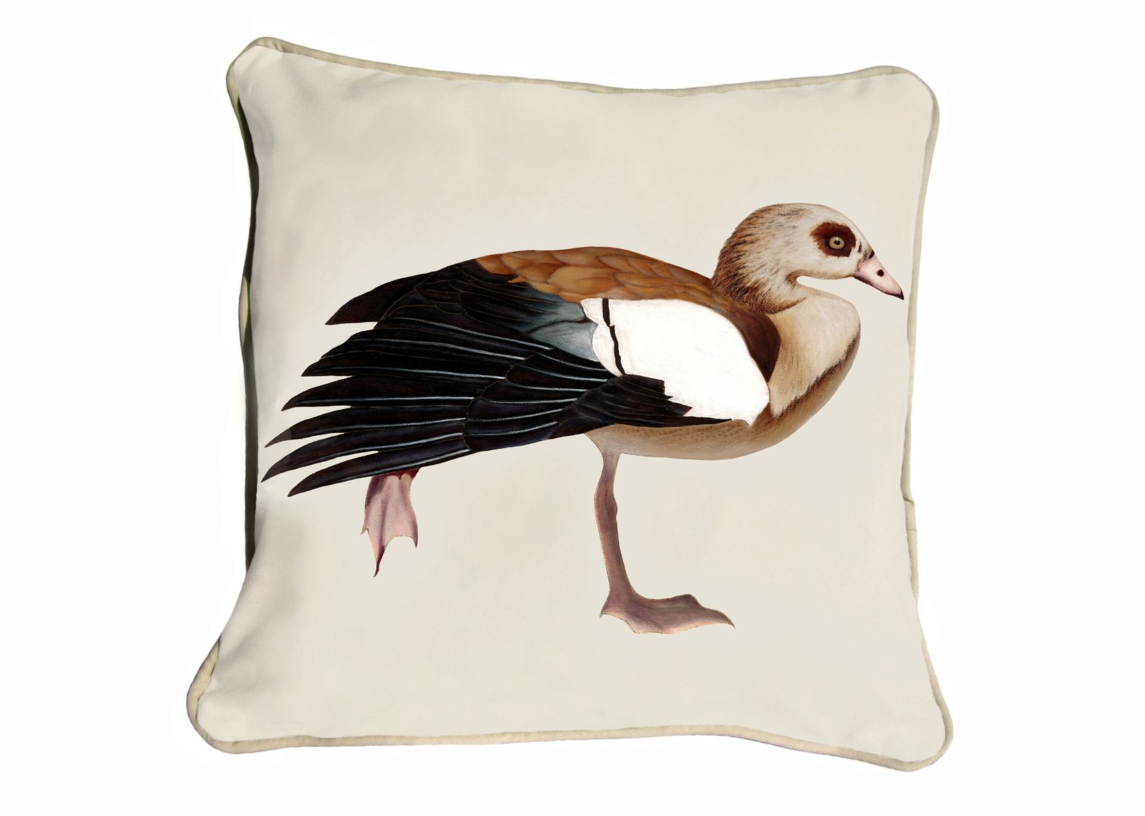 Classic Range Cushion Cover Stone Backing & Piping ClassicB530100111 Egyptian Goose