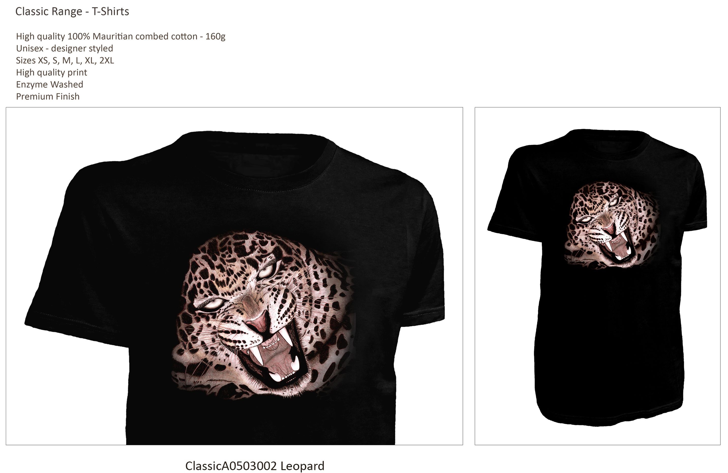 Classic Range T-Shirt ClassicA0503002 Leopard
