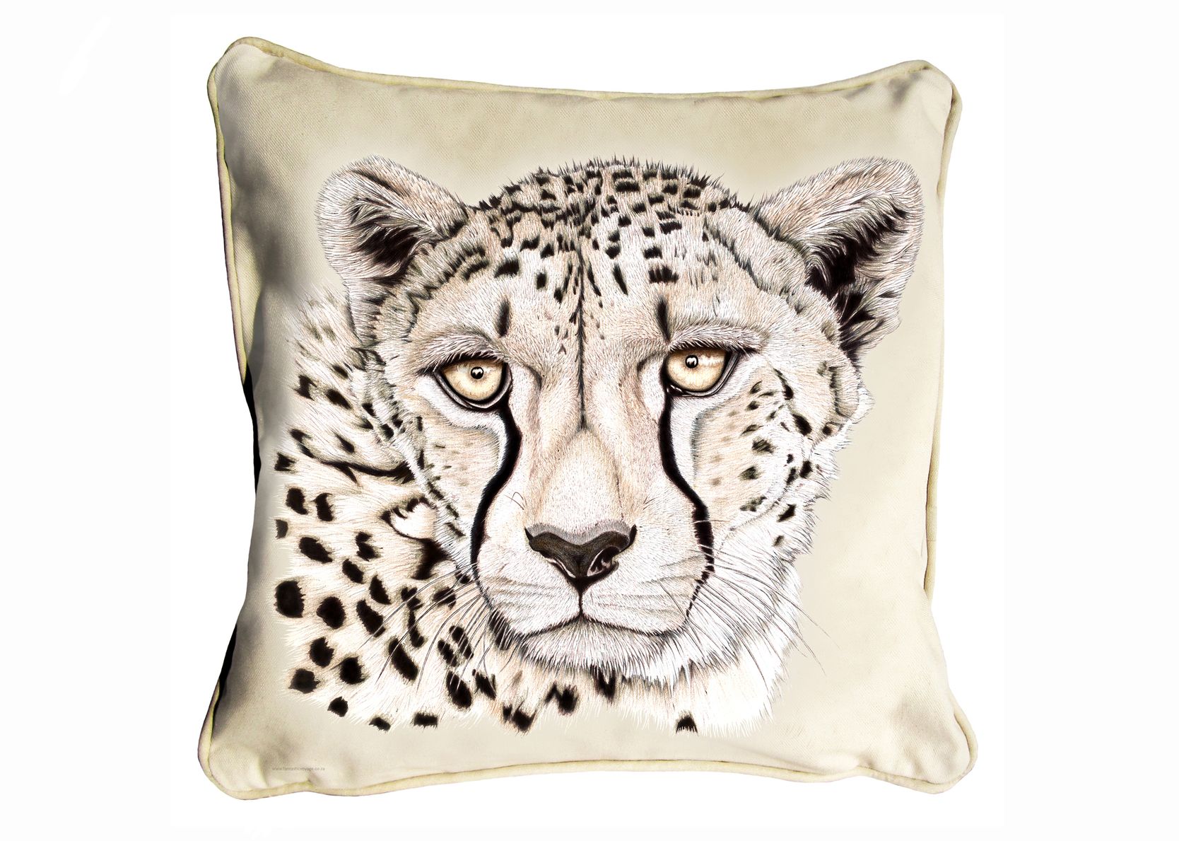 Classic Range Cushion Cover Stone Backing & Piping ClassicB010200111 Cheetah