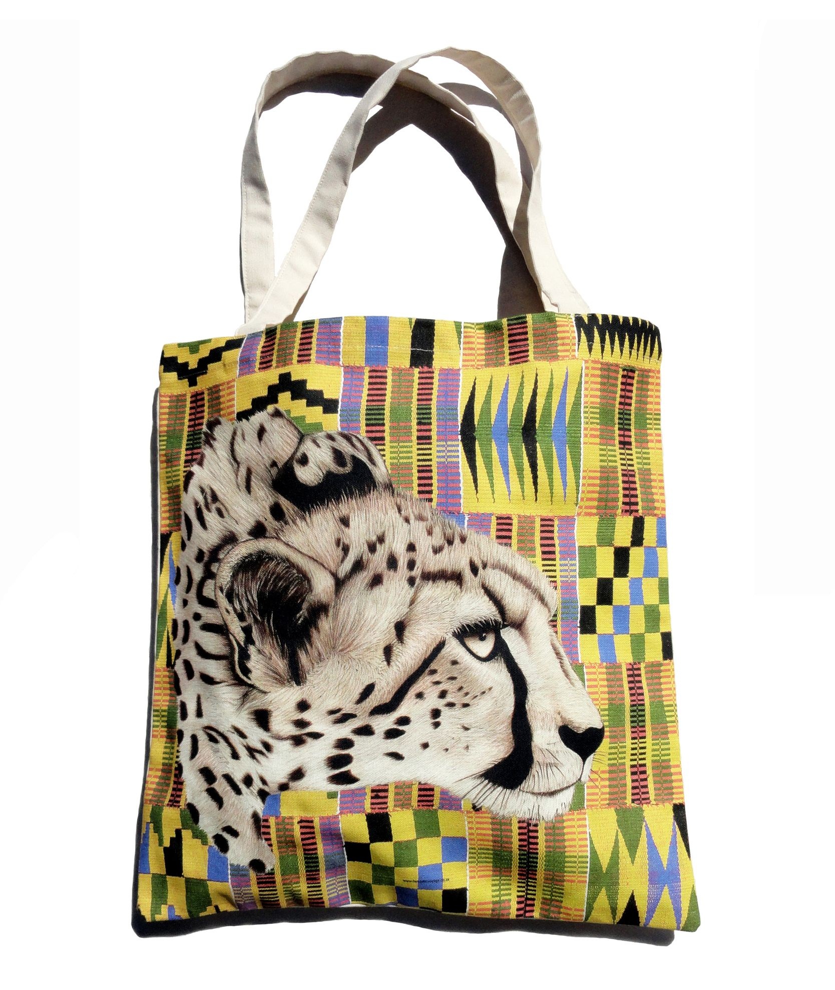 Designer Collection Tribal Colours Canvas Bag DesignerC0101011 Cheetah