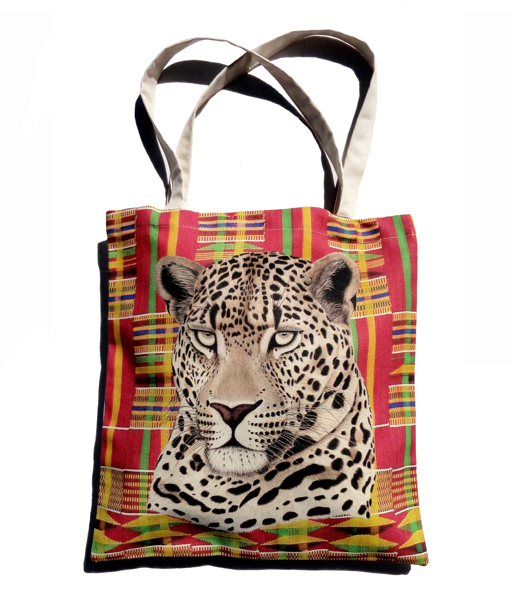 Designer Collection Tribal Colours Canvas Bag DesignerC0501031 Leopard